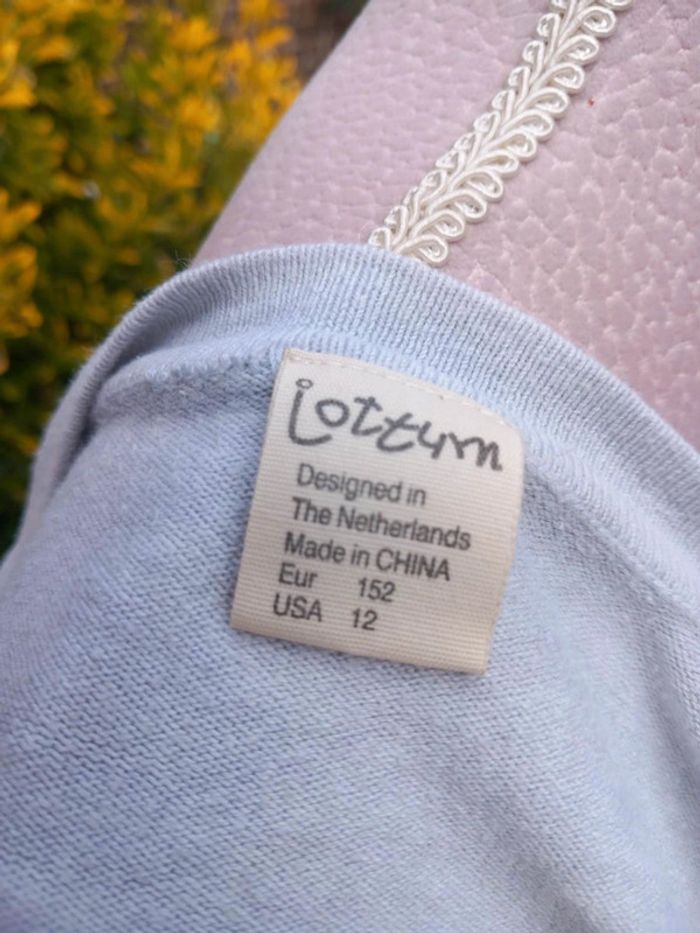 Gilet bolero gris perle. Jottum. Taille 12 ans. - photo numéro 4