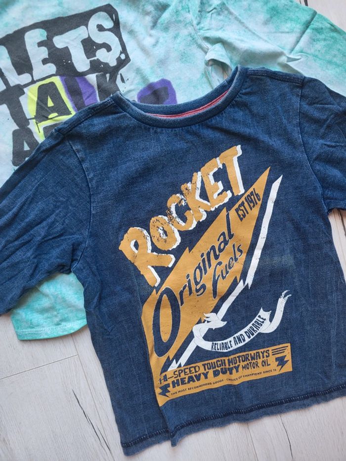 Lot de 3 tee-shirts garçon 8ans orchestra - photo numéro 2