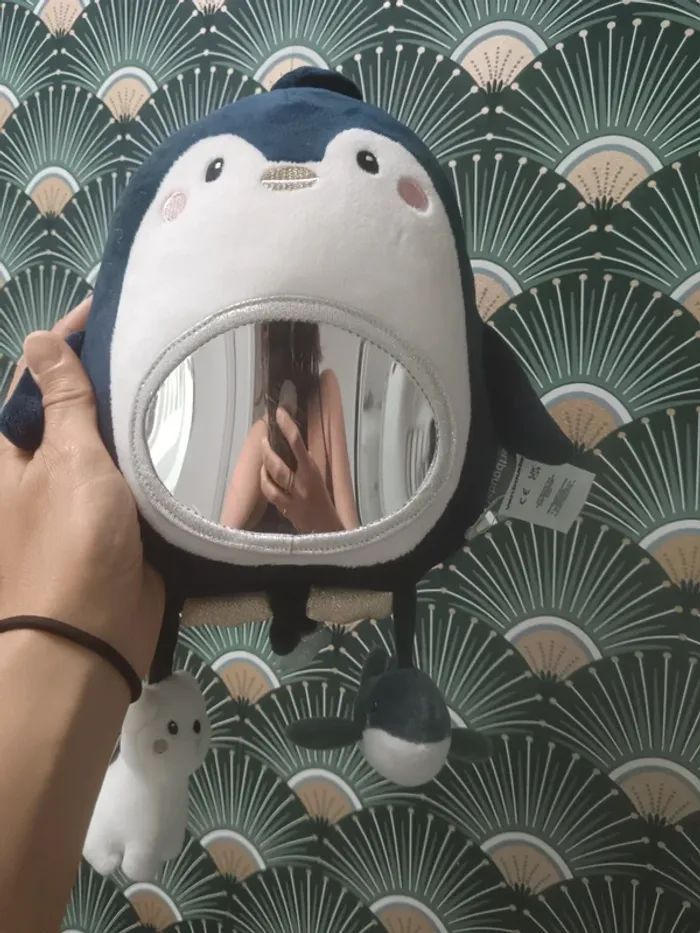 Doudou musical pinguoin