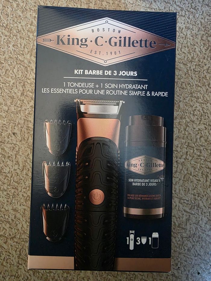 Tondeuse  barbe gillette