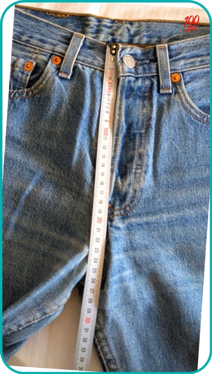 Jeans Levi's 501 vintage 90's homme 38 - photo numéro 9