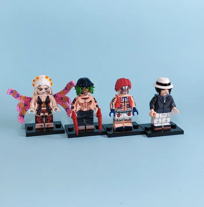 Demon slayer - lot de 12 mini figurines au format Lego - photo numéro 3