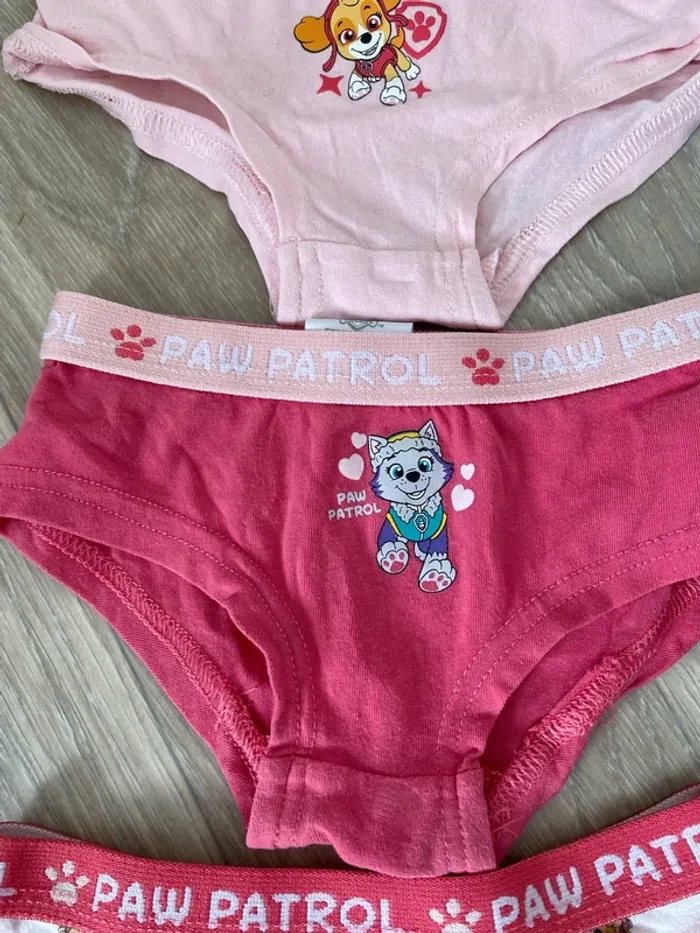 Lot de 3 culottes / shorty pat patrouille - photo numéro 3
