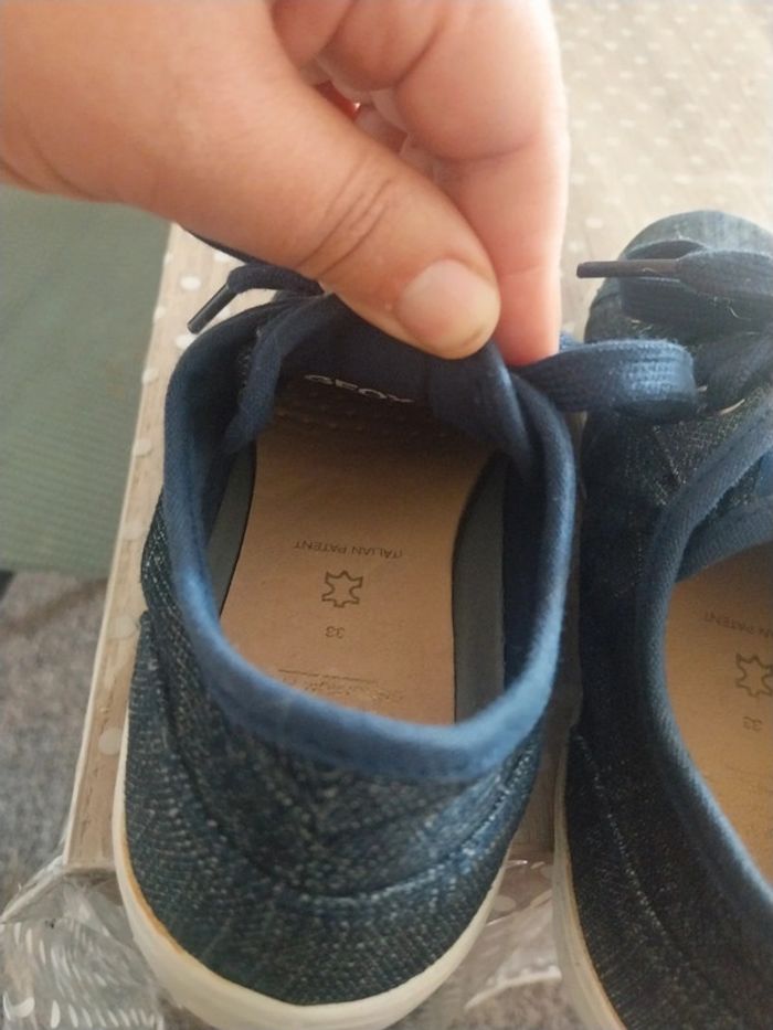 Baskets J Alonisso Boy C bleu denim GEOX - photo numéro 3