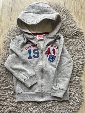 Veste à capuche chaude Captain America