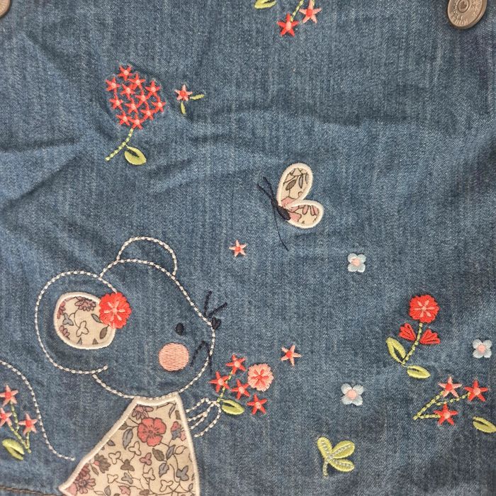 Robe été en jeans 12 mois - photo numéro 3