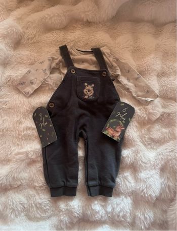 Salopette +Tshirt Winnie l’ourson 