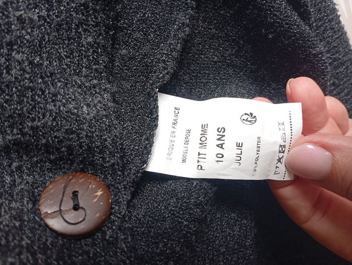 Gilet P'tit Môme 10 ans - photo numéro 4