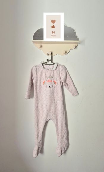 Pyjamas 1 pièces velours * Du Pareil Au Même *