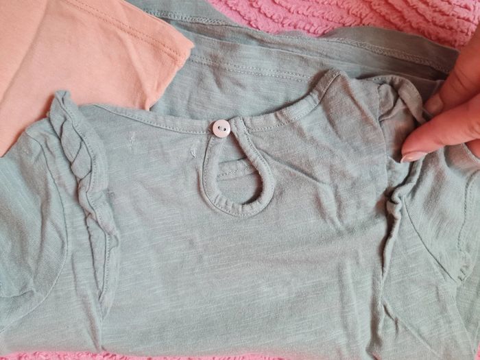 Lot de 2 tee shirts fille DPAM 2 ans - photo numéro 7