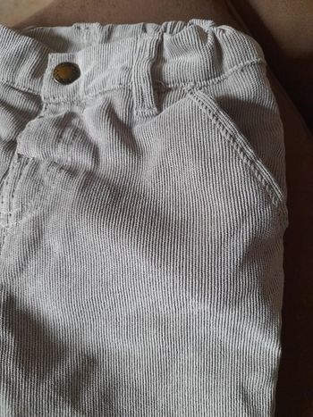 Pantalon côtelé