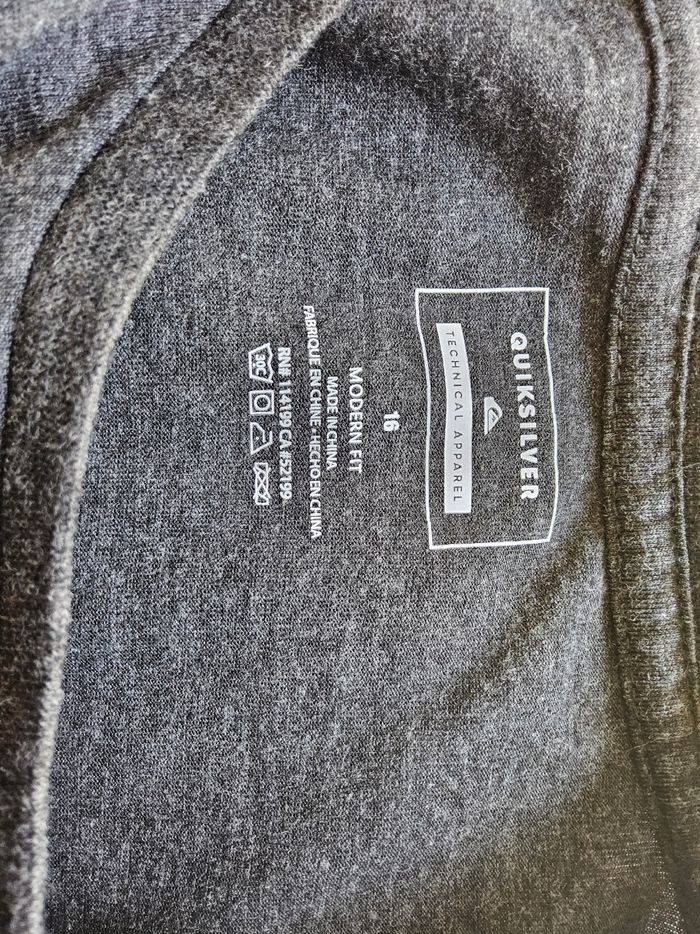 Pull 16 ans quiksilver - photo numéro 4