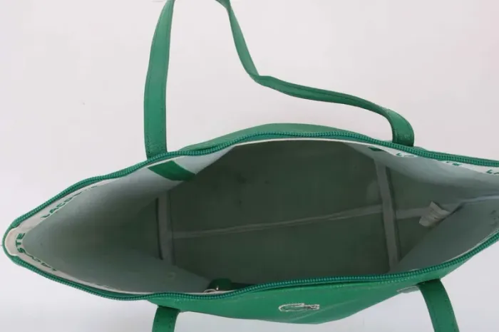 Sac Cabas Lacoste Vert - photo numéro 5