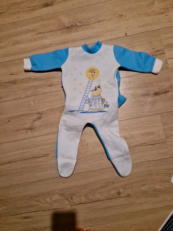 Pyjama bébé 6 mois Fabriqué en Espagne vintage