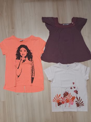 Lot tee-shirts 8 ans