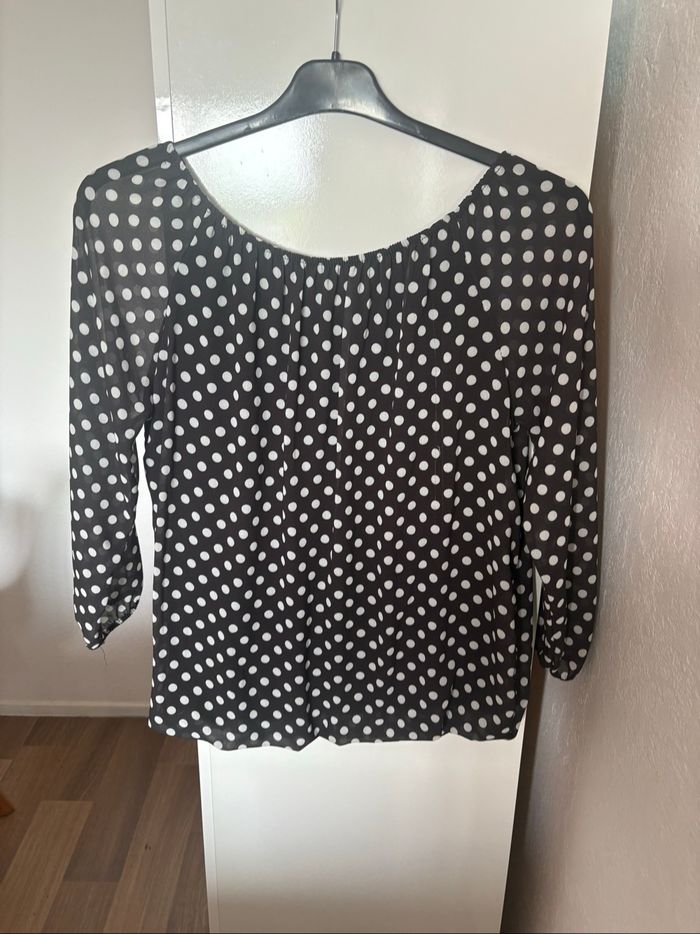 blouse à pois - photo numéro 2