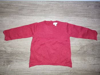 Pull rouge Tex Baby 3 mois #Fille3mois