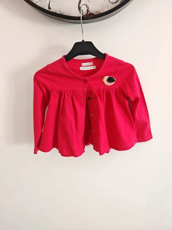 Gilet fushia Catimini 3 ans