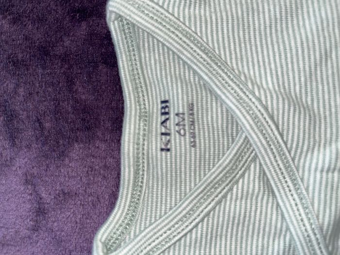 Lot de 3 bodies bébé garçon taille 6 mois - photo numéro 7