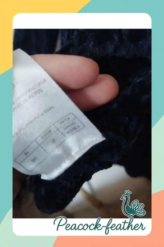 Pull douillet blanche porte 42/44 bleu - photo numéro 9