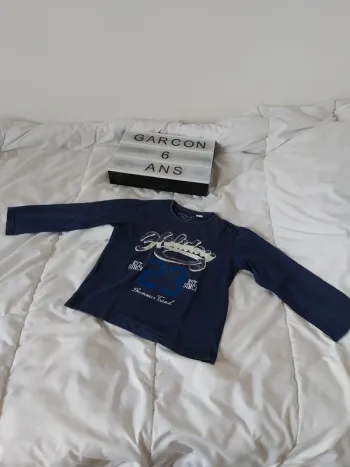 Tee-shirt manche longue garçon 6 ans Pick Ouic