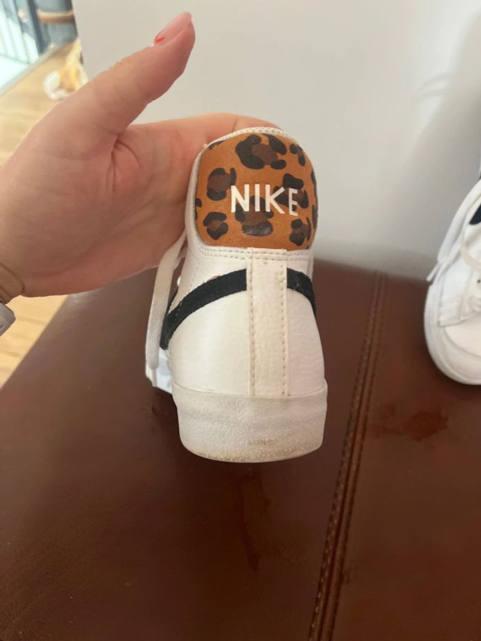 Baskets Nike montante léopard - photo numéro 4