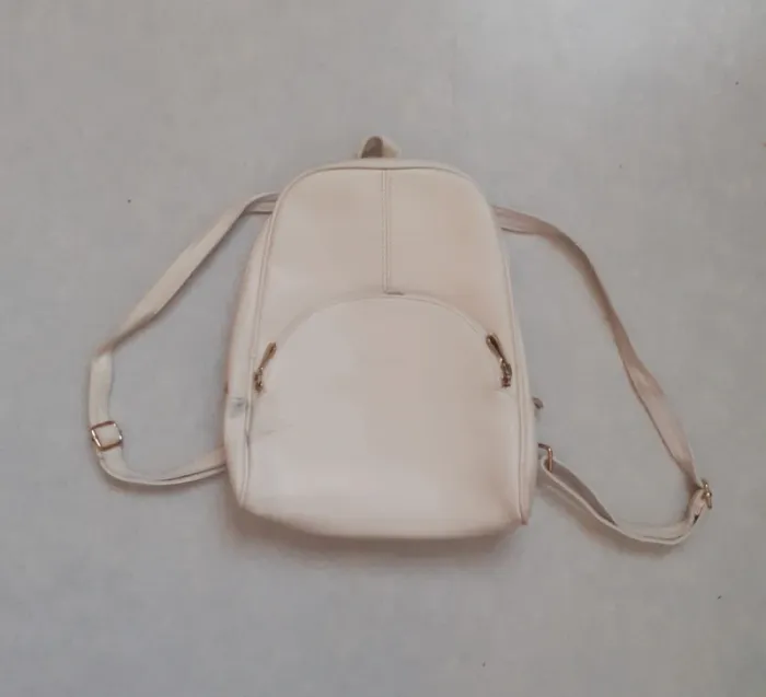 Sac à dos beige