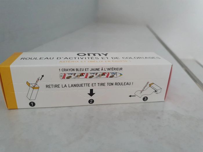Petit rouleau d'activités et coloriage Astérix Neuf LY - photo numéro 4