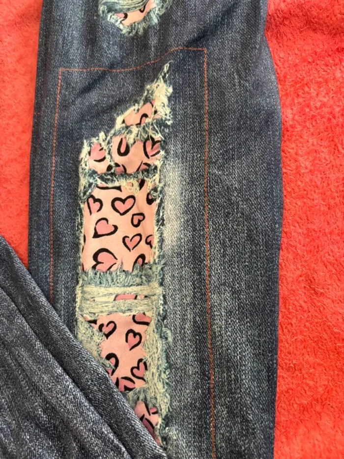 Jegging imitation jean 12 ans - photo numéro 2