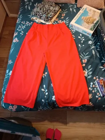 Pantalon papier bag