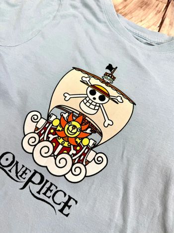 T-shirt été garçon manches courtes One Piece 8 ans
