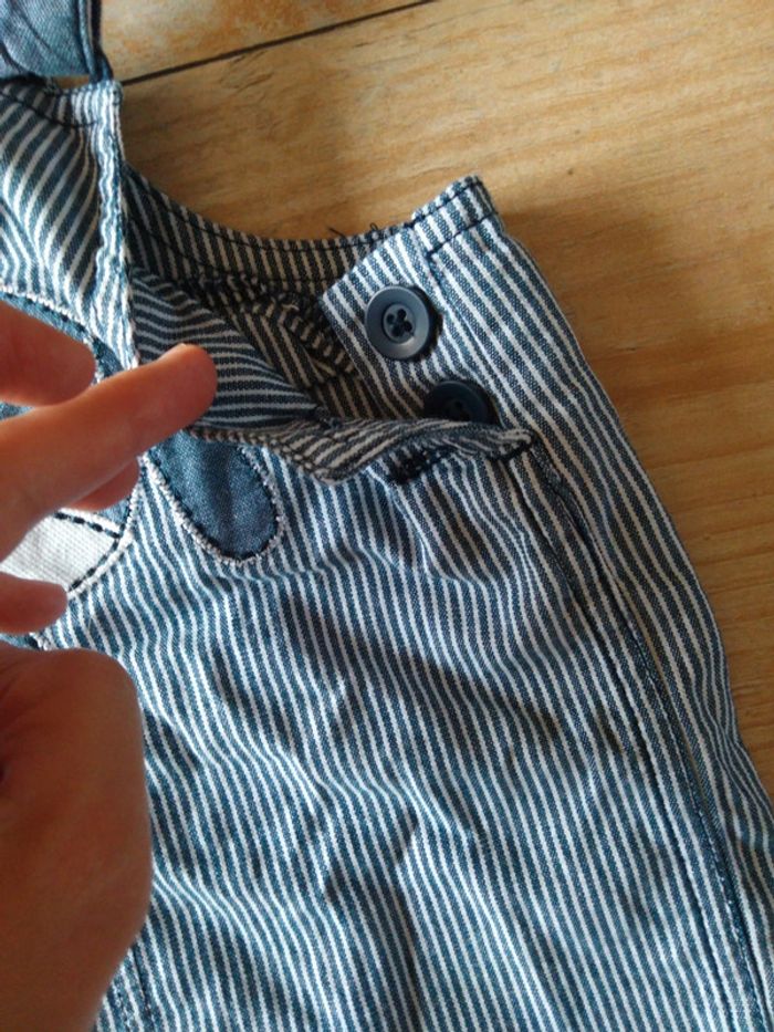 Salopette short 12m - photo numéro 2