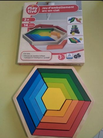 Jeu arc en ciel lidl