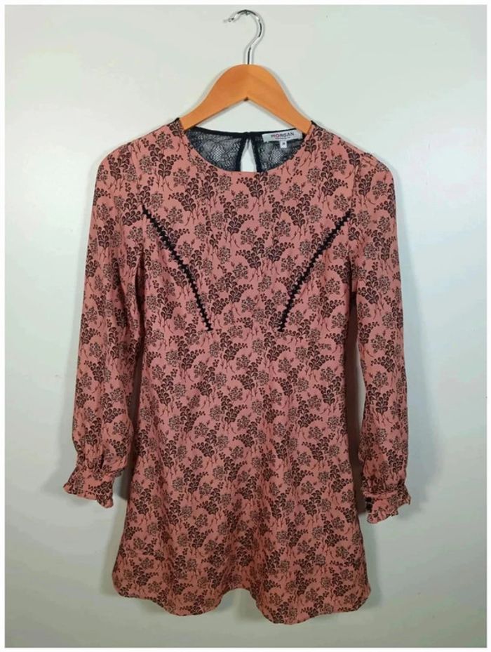 C5 robe rose imprimé Morgan 36