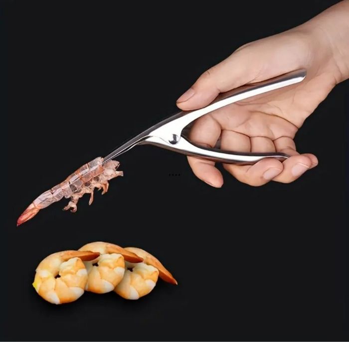 Éplucheur de crevettes, crabes, homards en acier inoxydable - photo numéro 4
