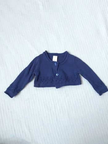 Gilet court Baby Club 62 cm