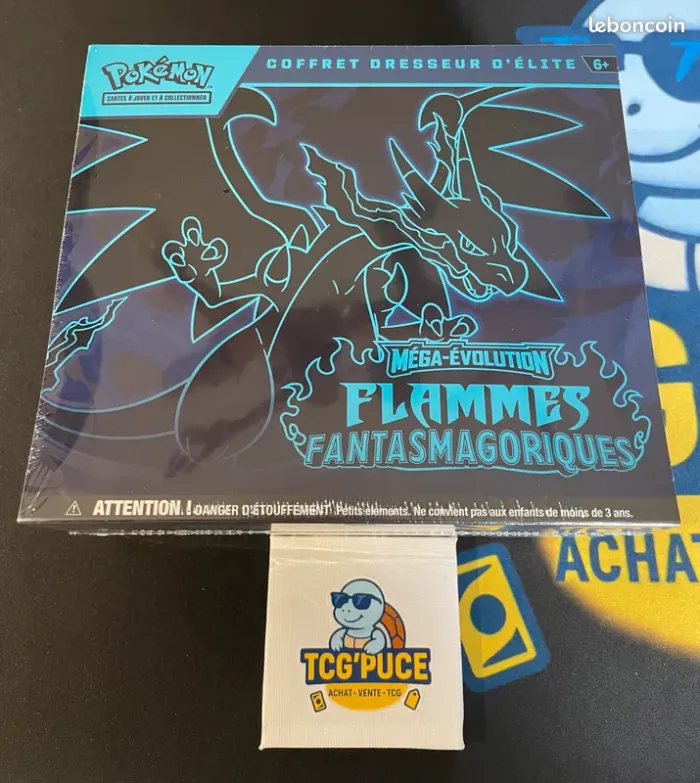 Pokémon Coffret dresseur d'élite Flammes Fantasmagoriques