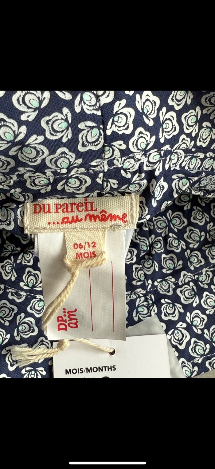 Chapeau / bob réversible 6/12 mois - photo numéro 6