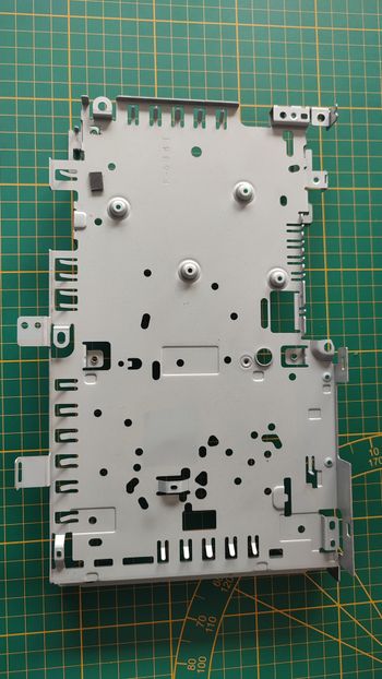 Châssis métallique F534I pièce détachée console de jeux Sony Playstation 2 Ps2 SCPH-50004 silver #D5