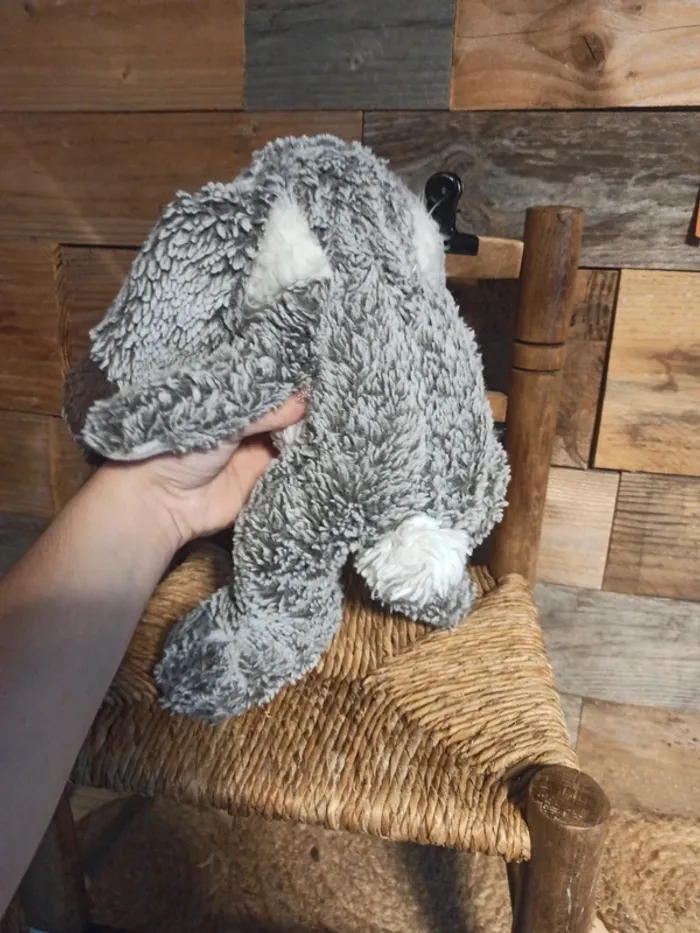 Peluche lapin histoire d'Ours Marius BE - photo numéro 5