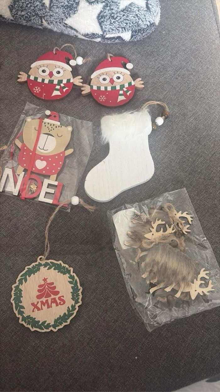 Lots en bois de Noël - photo numéro 2