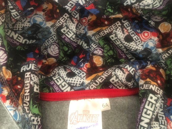 Gilet gris 6 ans Avengers - photo numéro 6