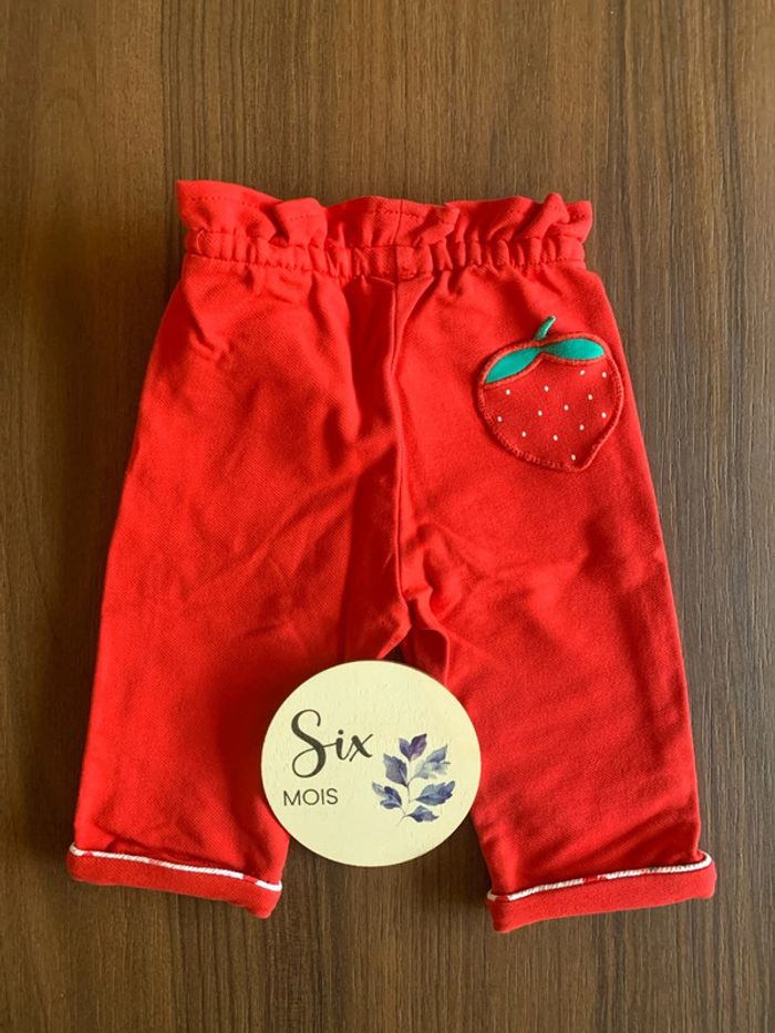 Pantalon rouge Sergent Major 6 mois - photo numéro 4