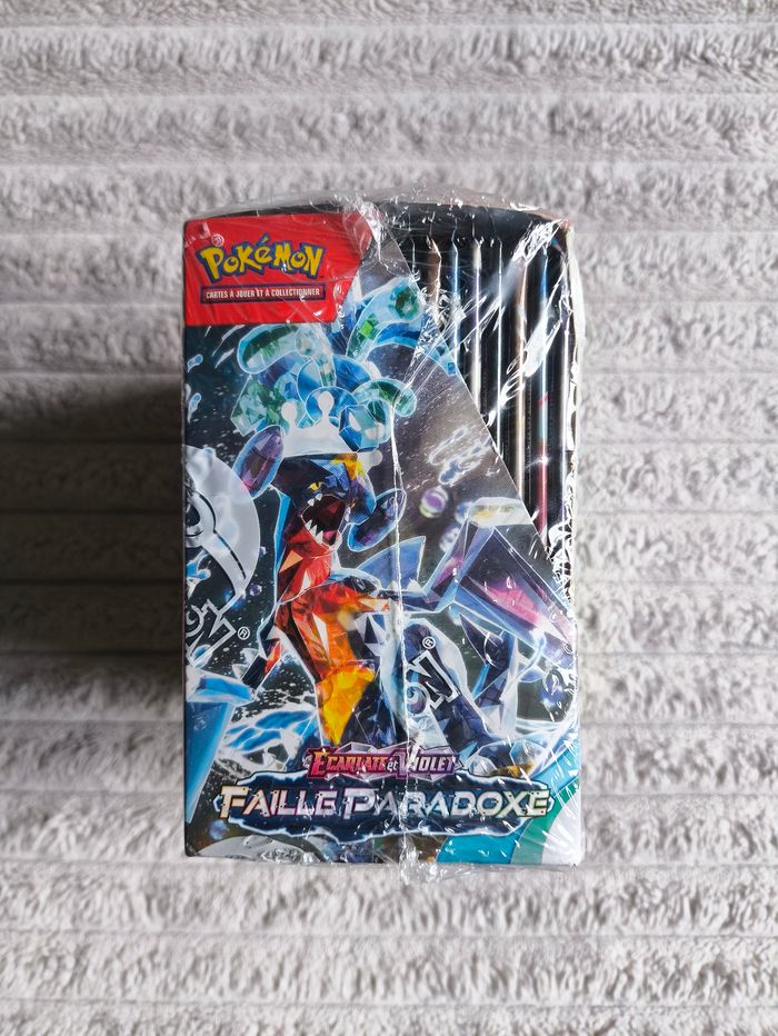 DISPLAY POKÉMON EV04 FAILLE PARADOXE – 36 BOOSTERS SCELLÉS (Défaut scellage) - photo numéro 4