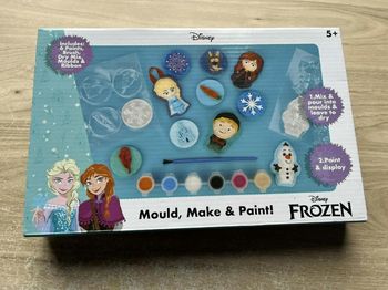 Kit créatif moulage en plâtre à peindre Disney, la reine des neiges
Neuf 