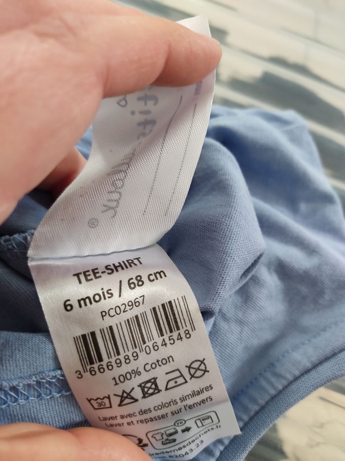 T-shirt manches longues 6 mois - photo numéro 5