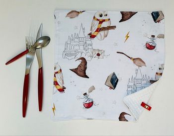 Serviette de cantine 30X30 Harry potter 