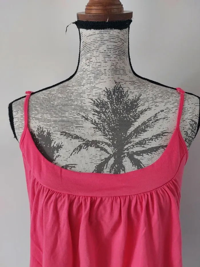 Haut à bretelles Fushia - photo numéro 2