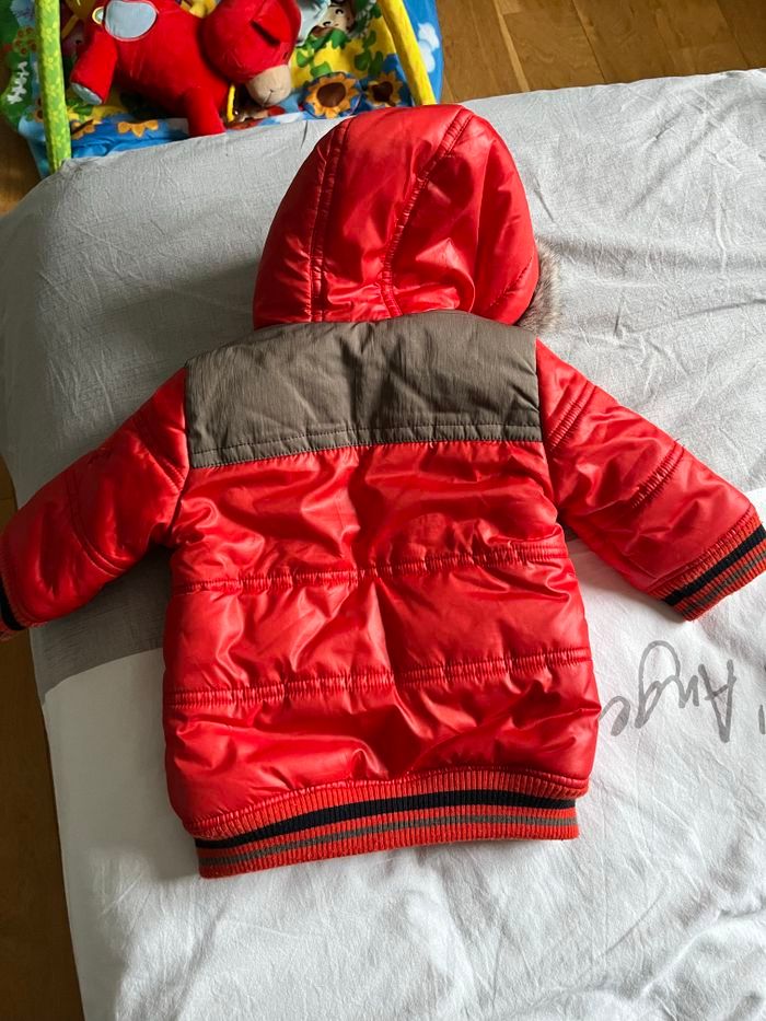 Manteau fourré jean Bourget 6 mois - photo numéro 4