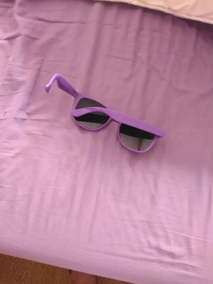 Lunette de Soleil Fille Violet - photo numéro 2